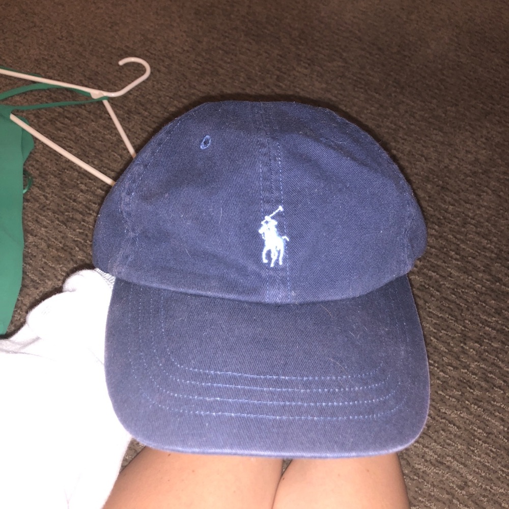 Navy Polo Ralph Lauren Hat